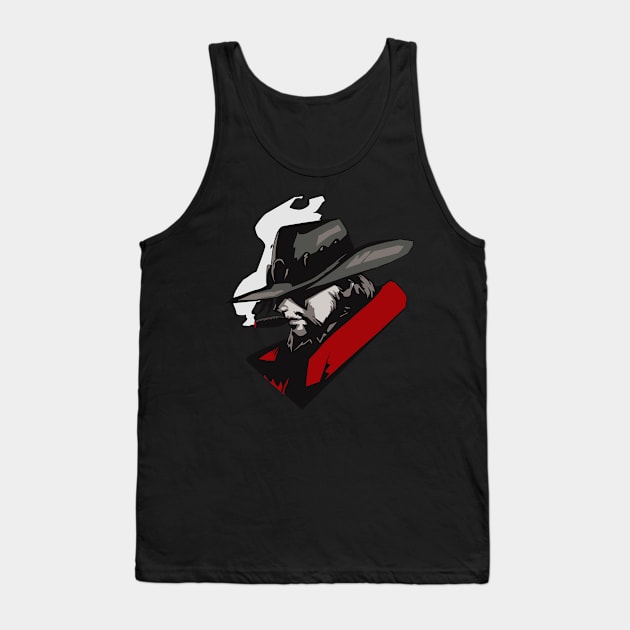 McCree portrait Tank Top by JamesCMarshall